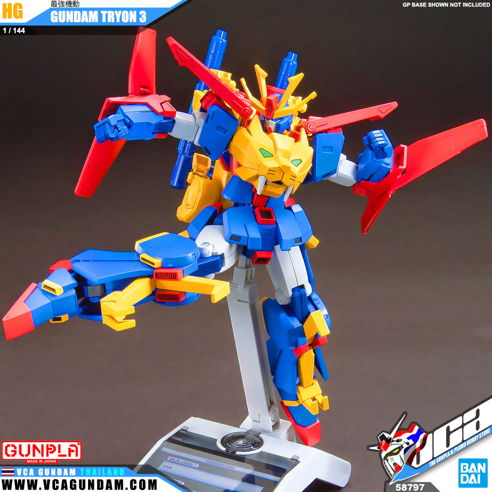 HG 最強機動 GUNDAM TRYON 3 กันดั้ม ไทรยอน 3