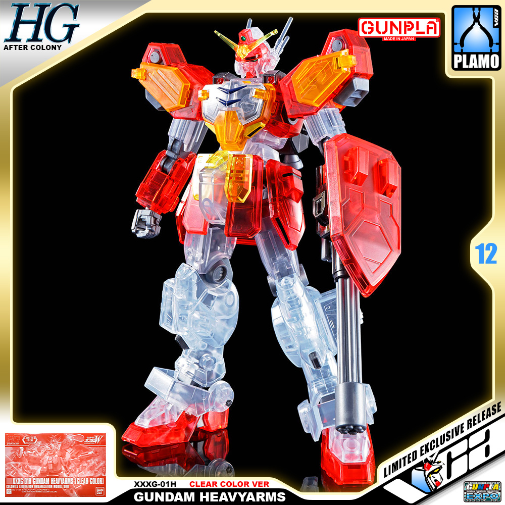 HG GUNDAM HEAVYARMS (CLEAR COLOR)