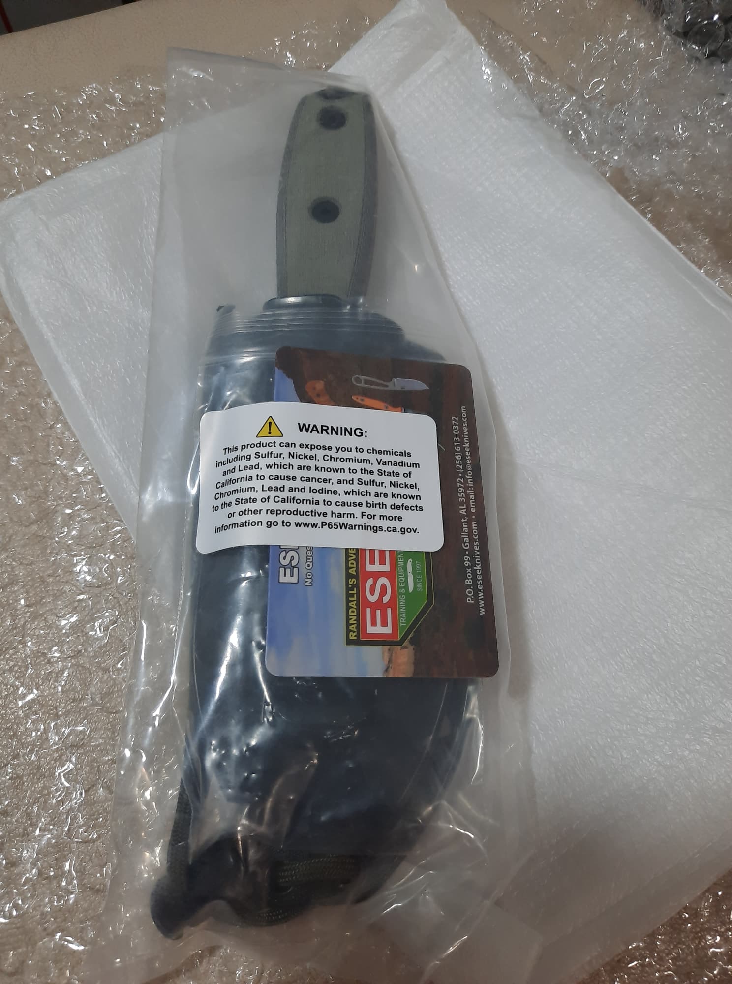 มีดESEE Knives: ESEE-4P-B Black