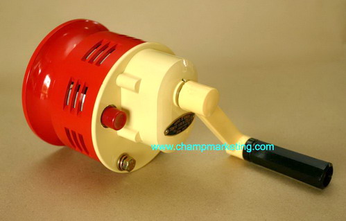 โตเกียวไซเรน ที125 เครื่องเตือนภัยไซเรนมือหมุน 5 นิ้ว 105dB(A)