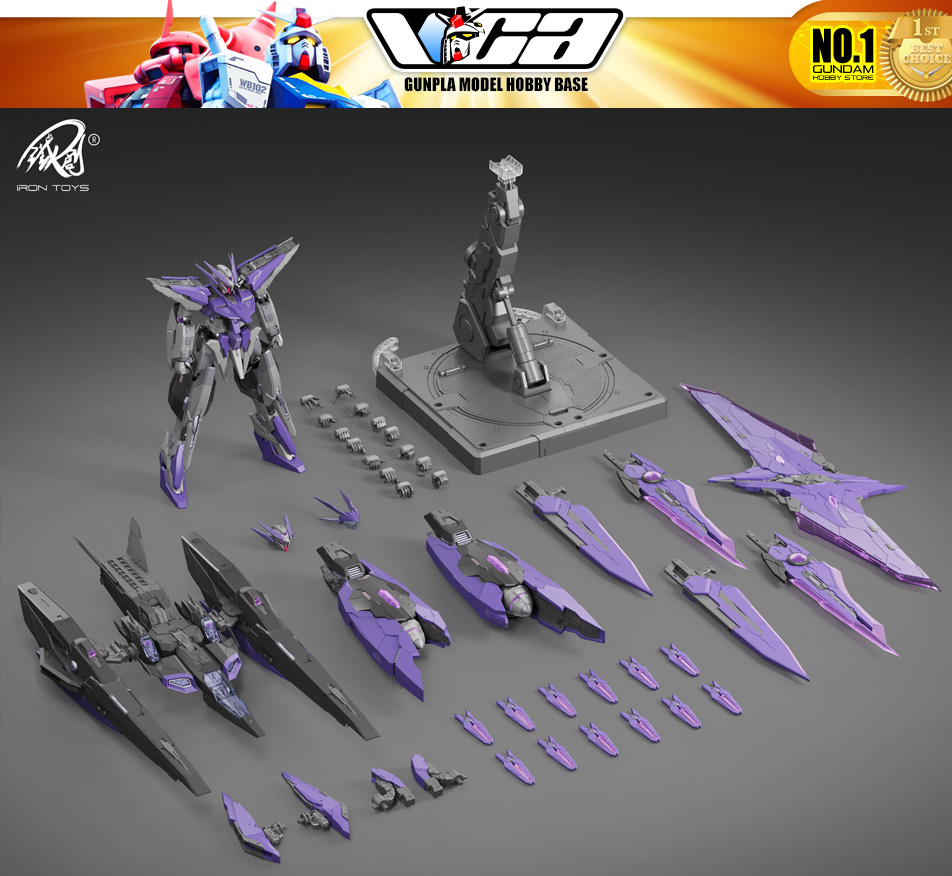 Iron Toys 铁创模型 Star Abyss 星渊 Harute Metal Build Structure Action Figure Model Toy Kit VCA Gundam Thailand