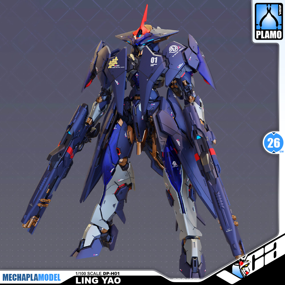 DP Escort Agency 龙纹镖局 Ling Yao 令曜 Master Grade MG Plastic Model Action Figure Toy Kit VCA Gundam Thailand