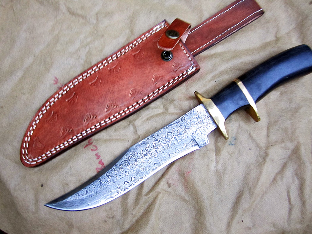 มีดพก damascus steel KNIFE