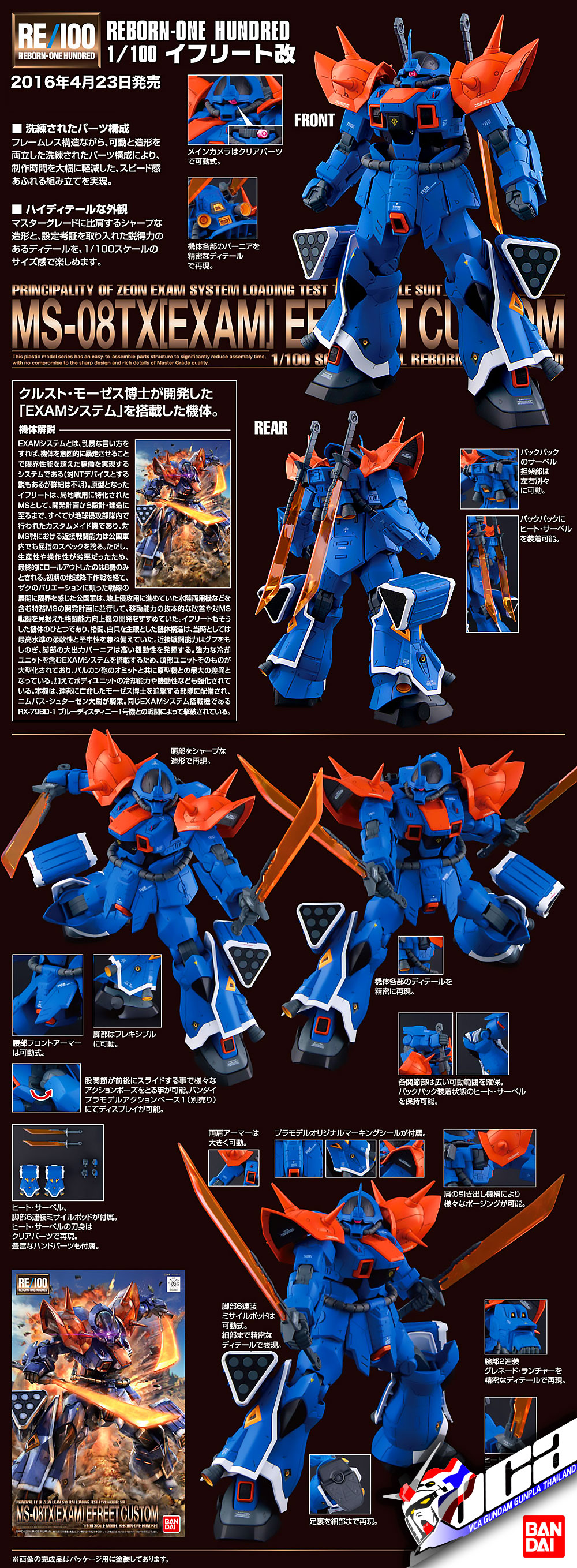 RE100 EFREET CUSTOM เอฟรีท คัสตอม