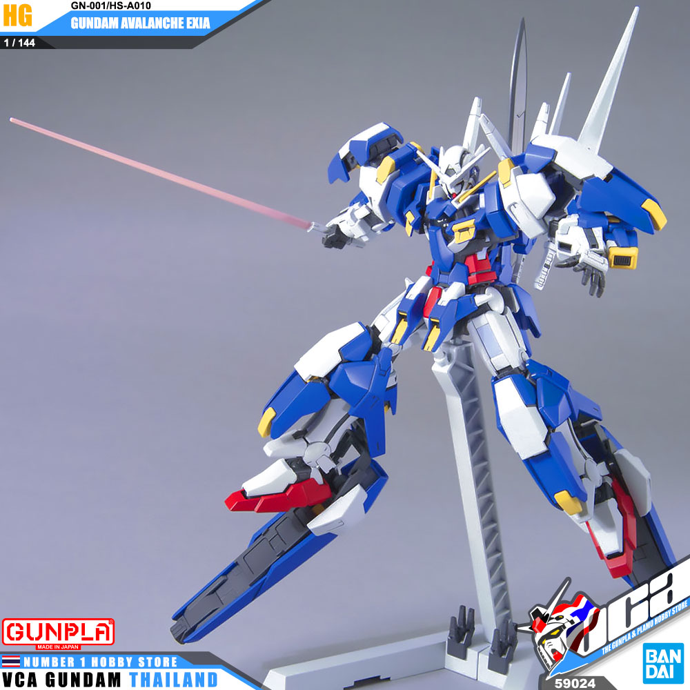 HG GN-001/HS-A010 GUNDAM AVALANCHE EXIA กันดั้ม อวาแลนช ์เอกเซีย แดช