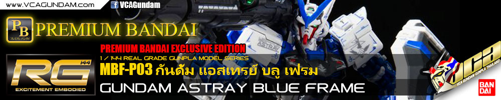 RG GUNDAM ASTRAY BLUE FRAME กันดั้ม แอสเทรย์ บลู เฟรม