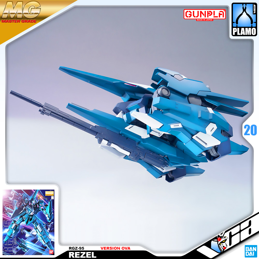 ⭐️ BANDAI GUNPLA MASTER GRADE MG 1/100 RGZ-95 REZEL VER OVA ประกอบ หุ่นยนต์ โมเดล กันดั้ม กันพลา ของเล่น VCA GUNDAM