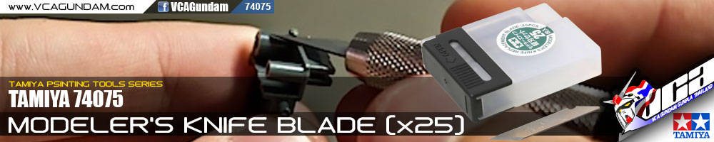 TAMIYA 74075 REPLACEMENT BLADE FOR MODELER'S KNIFE 
