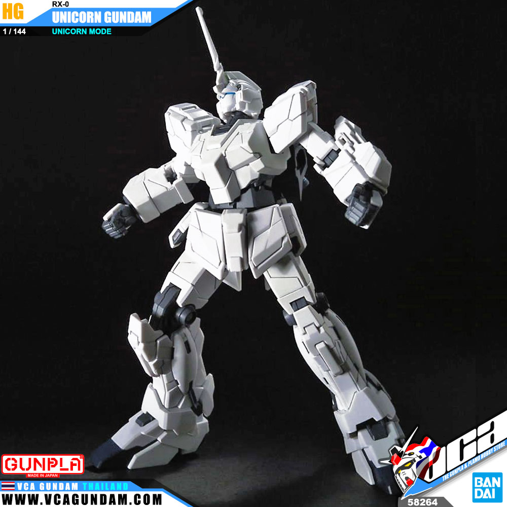 HG RX-0 UNICORN GUNDAM UNICORN MODE ยูนิคอร์น กันดั้ม