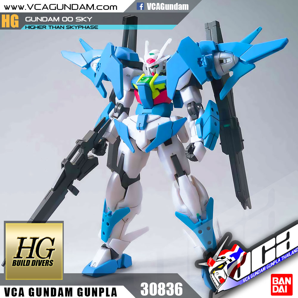 HG GUNDAM 00 SKY (HIGHER THAN SKYPHASE) กันดั้ม ดับเบิ้ล โอ สไกป์