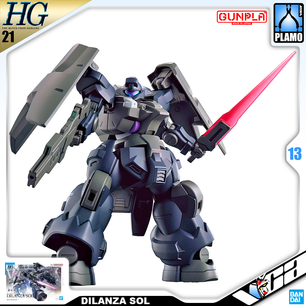 Bandai High Grade Gunpla HG DILANZA SOL