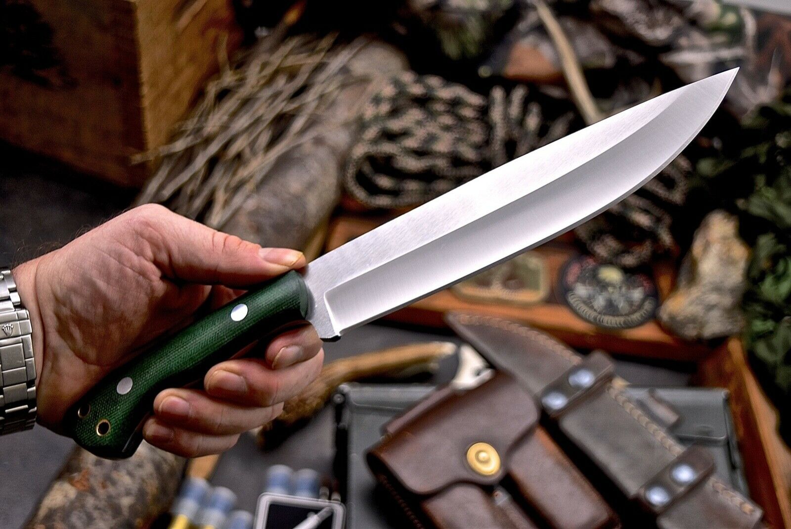 มีดเหล็ก D2 USA