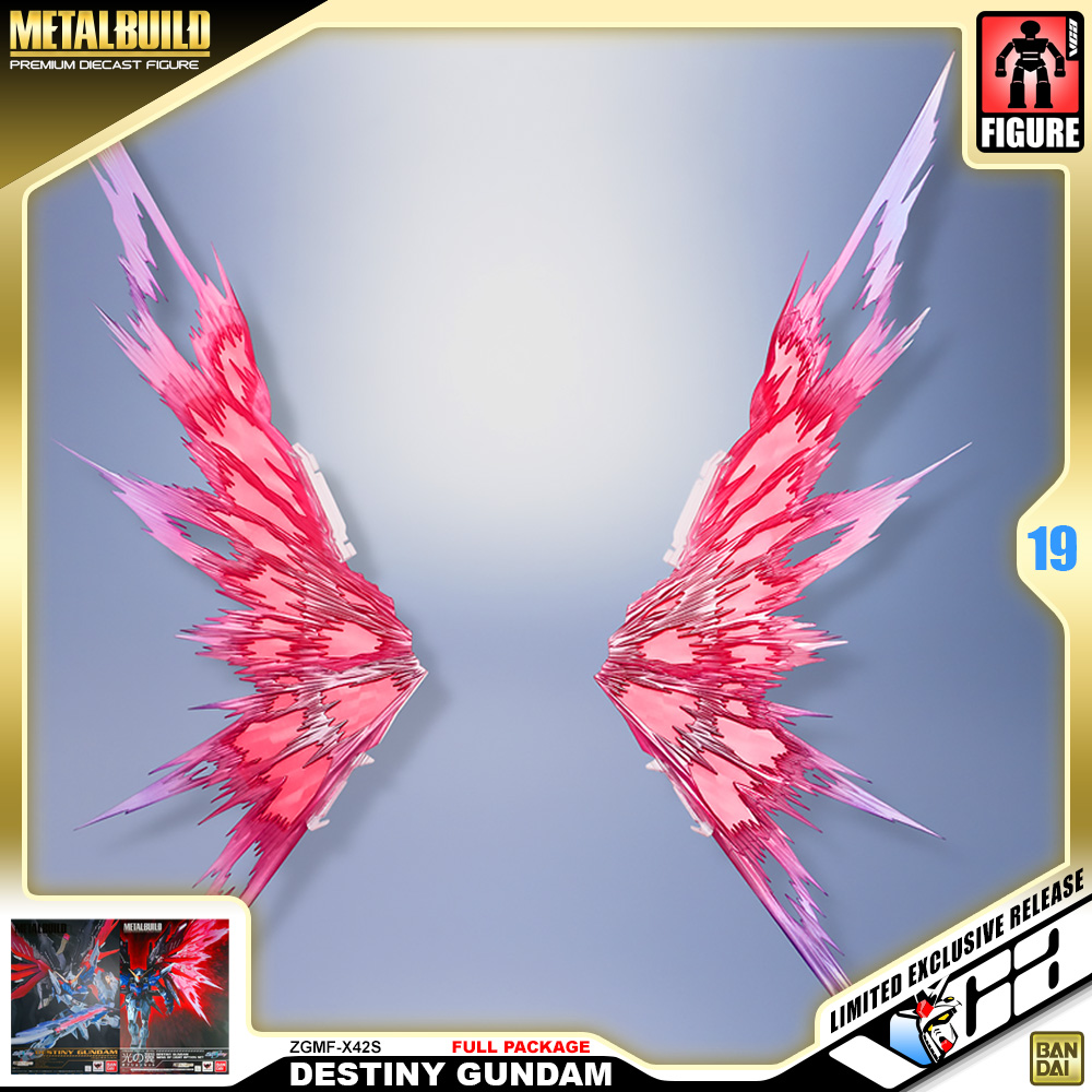 ⭐️ PREMIUM BANDAI PB TAMASHII NATIONS METAL BUILD DESTINY GUNDAM FULL PACKAGE กันดั้ม ฟิกเกอร์ ของเล่น VCA GUNDAM