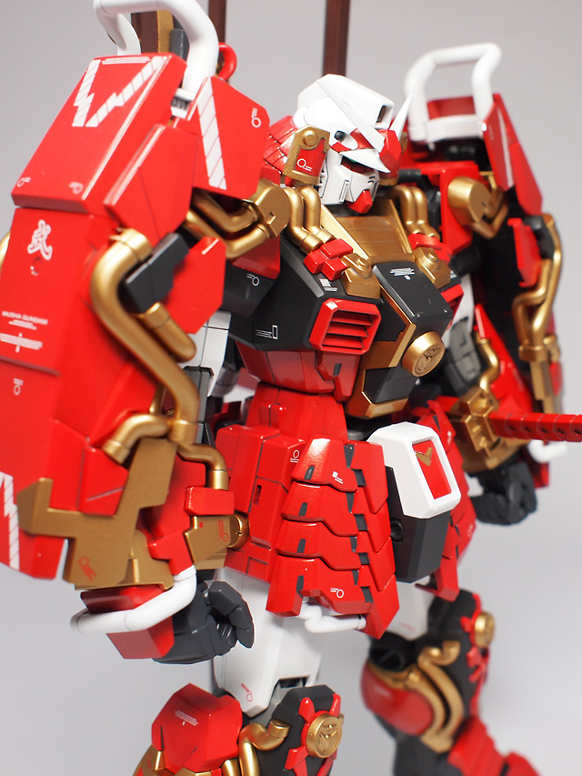 Painted Build : MG SHIN MUSHA GUNDAM by Choco