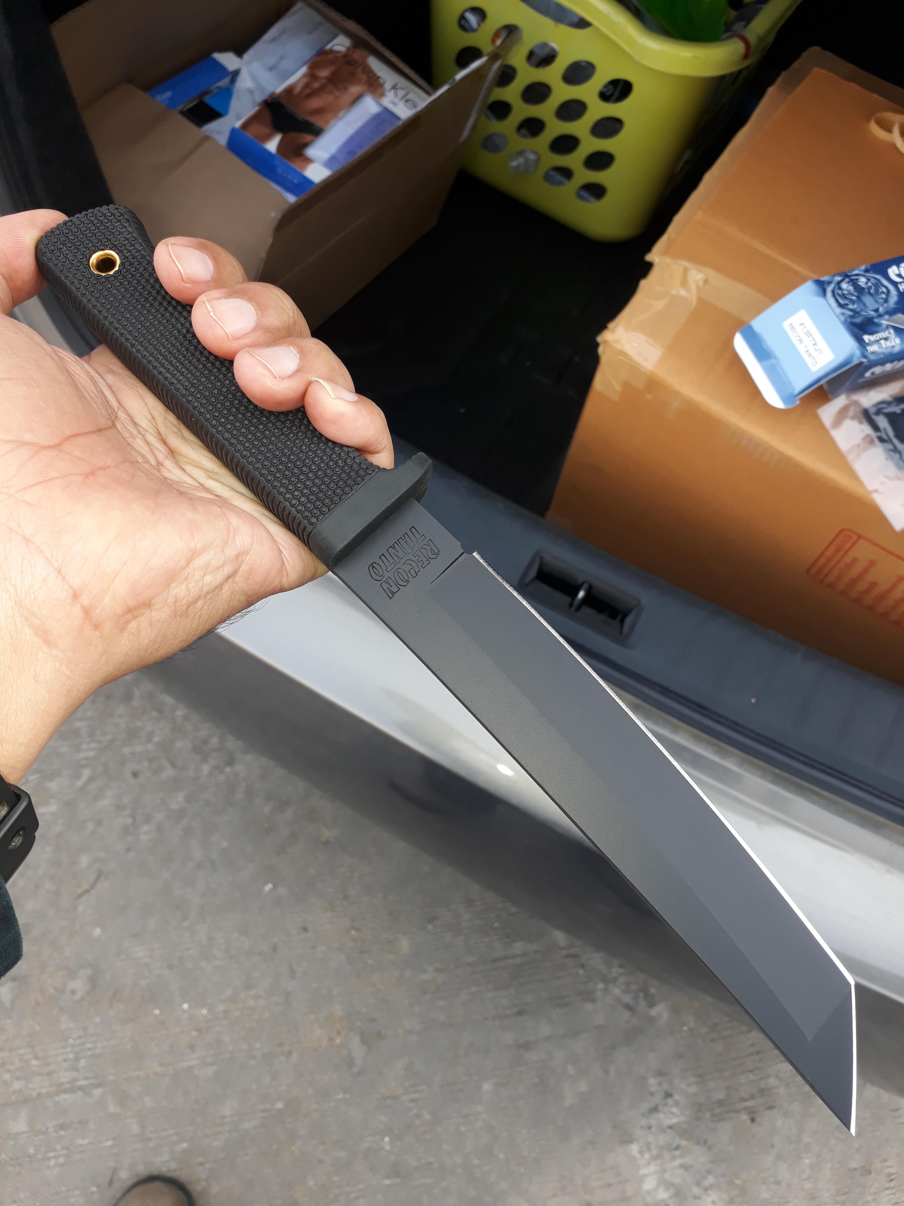 Cold Steel Recon Tanto Tactical Defense Knife VG1 DISCONTINUED Japan 13RTKJ1