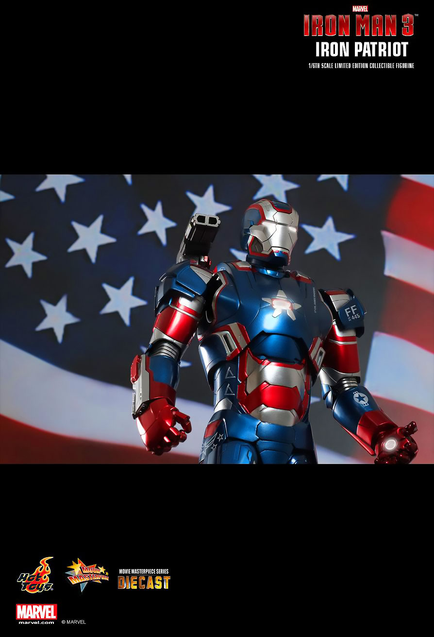 HOT TOYS 1/6 IRON PATRIOT (DIECAST) ไอรอน แพทริออท