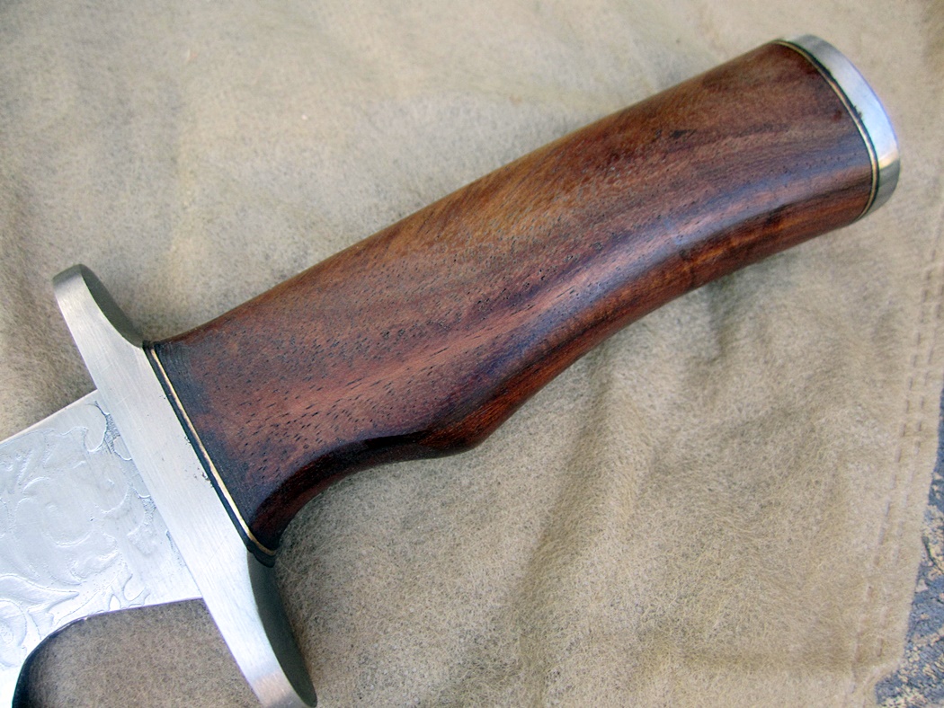 มีดเหล็กD2 Michael Cody's Custom Handmade D2 steel Sasquatch Bowie Knife Machete (ตำหนิตามรูป)