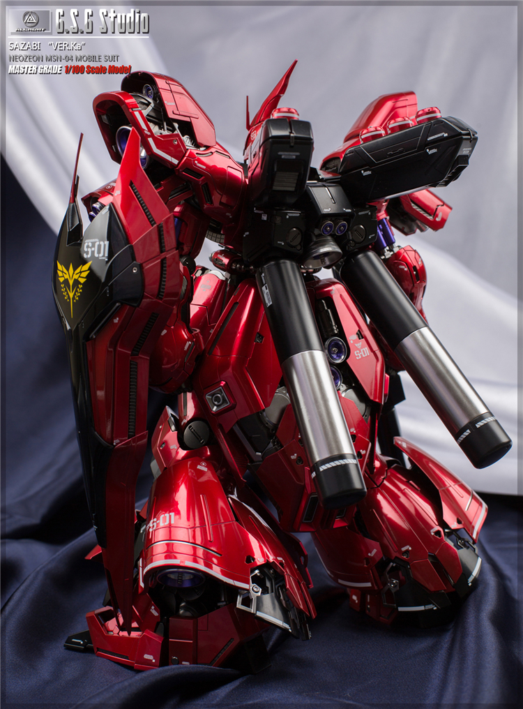 MG 1/100 SAZABI VER KA | Painted Build by G.S.G Studio