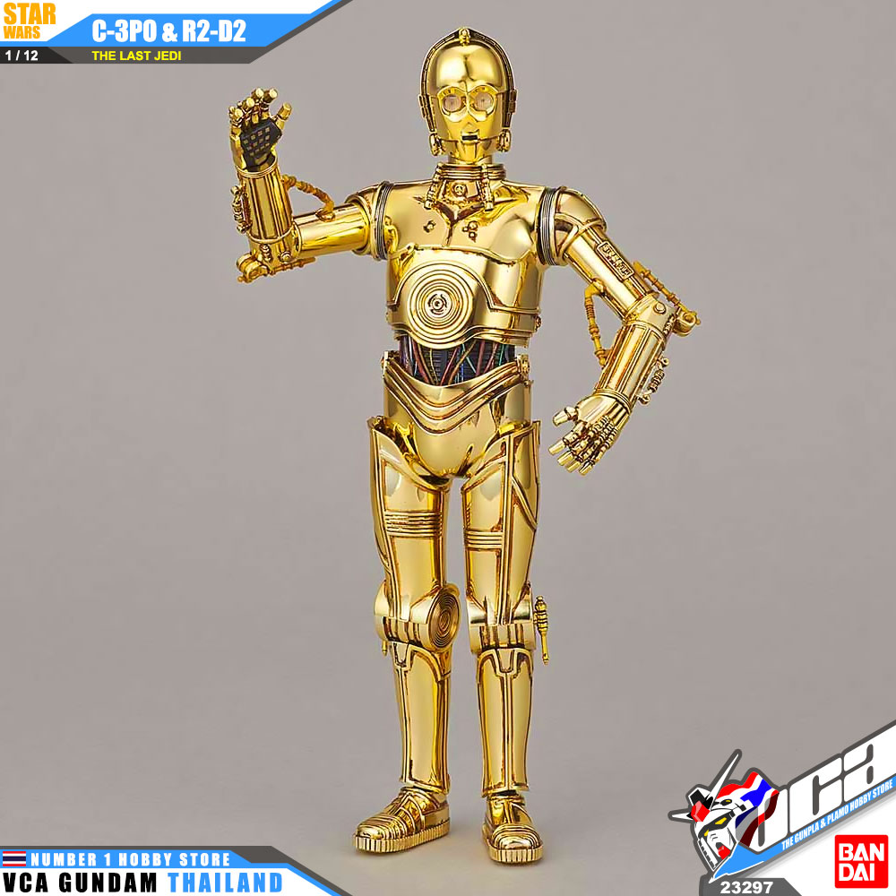 Bandai® 1/12 C-3PO & R2-D2 : Inspired by LnwShop.com (v2)