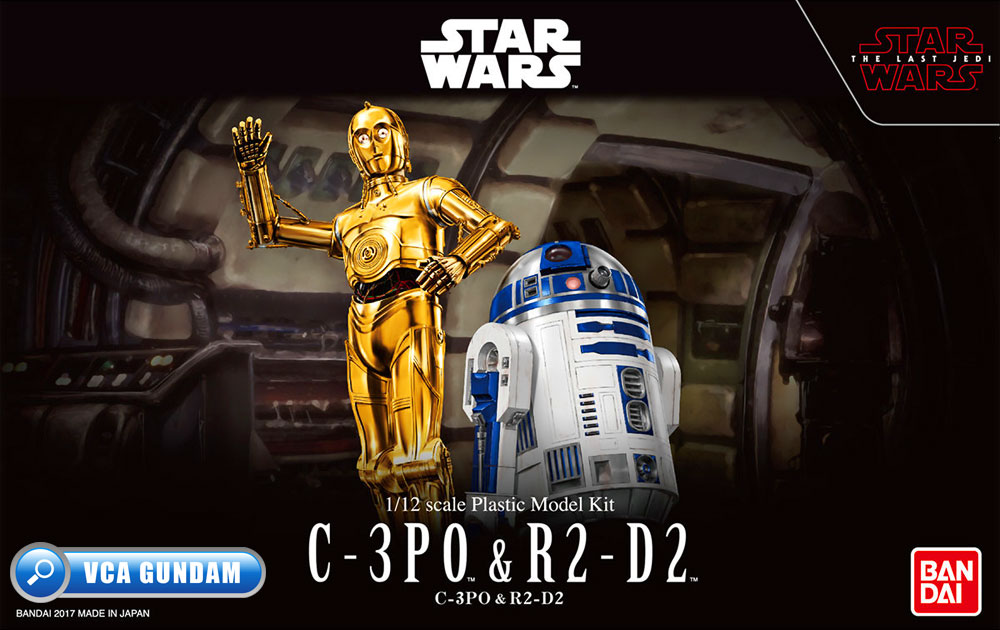 Bandai 1/12 C-3PO & R2-D2