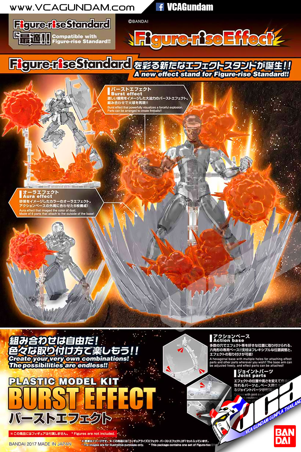 Figure-Rise Effect Burst Effect