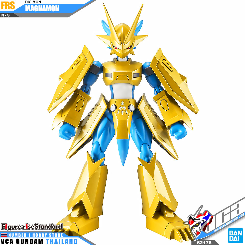 BANDAI FIGURE-RISE STANDARD MAGNAMON FIGURE RISE DIGIMON ADVENTURE ดิจิมอน แอดเวนเจอร์ โมเดล VCA GUNDAM