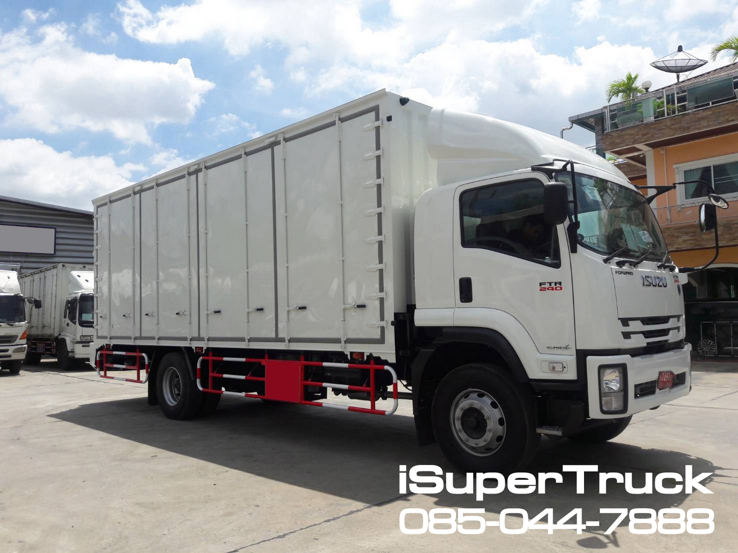 ISUZU FTR Smoother Euro 5 Max (ช่วงยาว 7.6 เมตร) หัวแชสซี (Chassis)