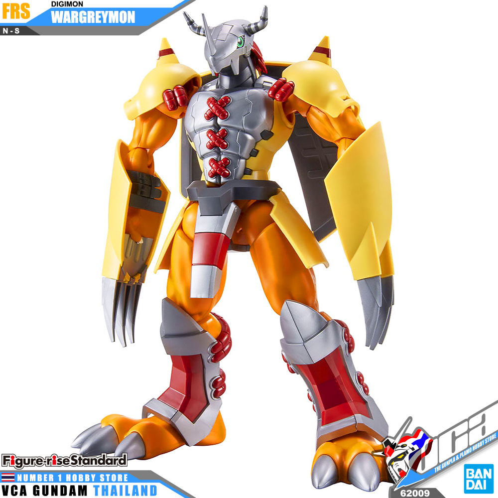 BANDAI FIGURE-RISE STANDARD WARGREYMON FIGURE RISE ดิจิมอน แอดเวนเจอร์ โมเดล VCA GUNDAM