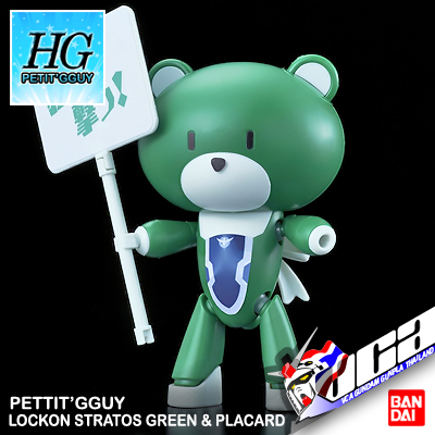 HG PETIT'GGUY LOCKON STRATOS GREEN & PLACARD