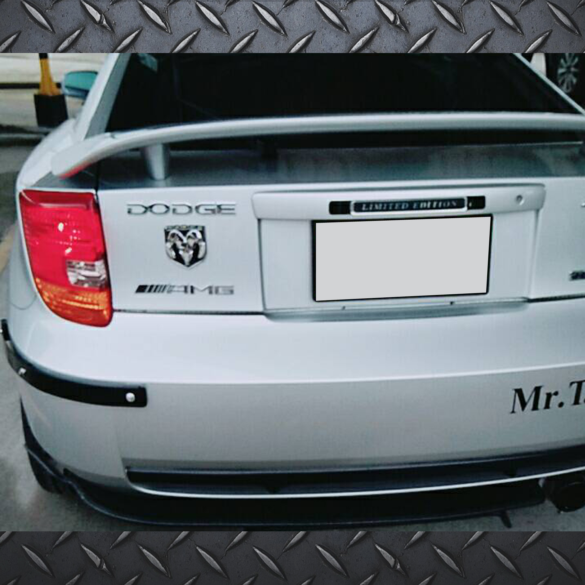 (A016) โลโก้แต่งรถ DODGE