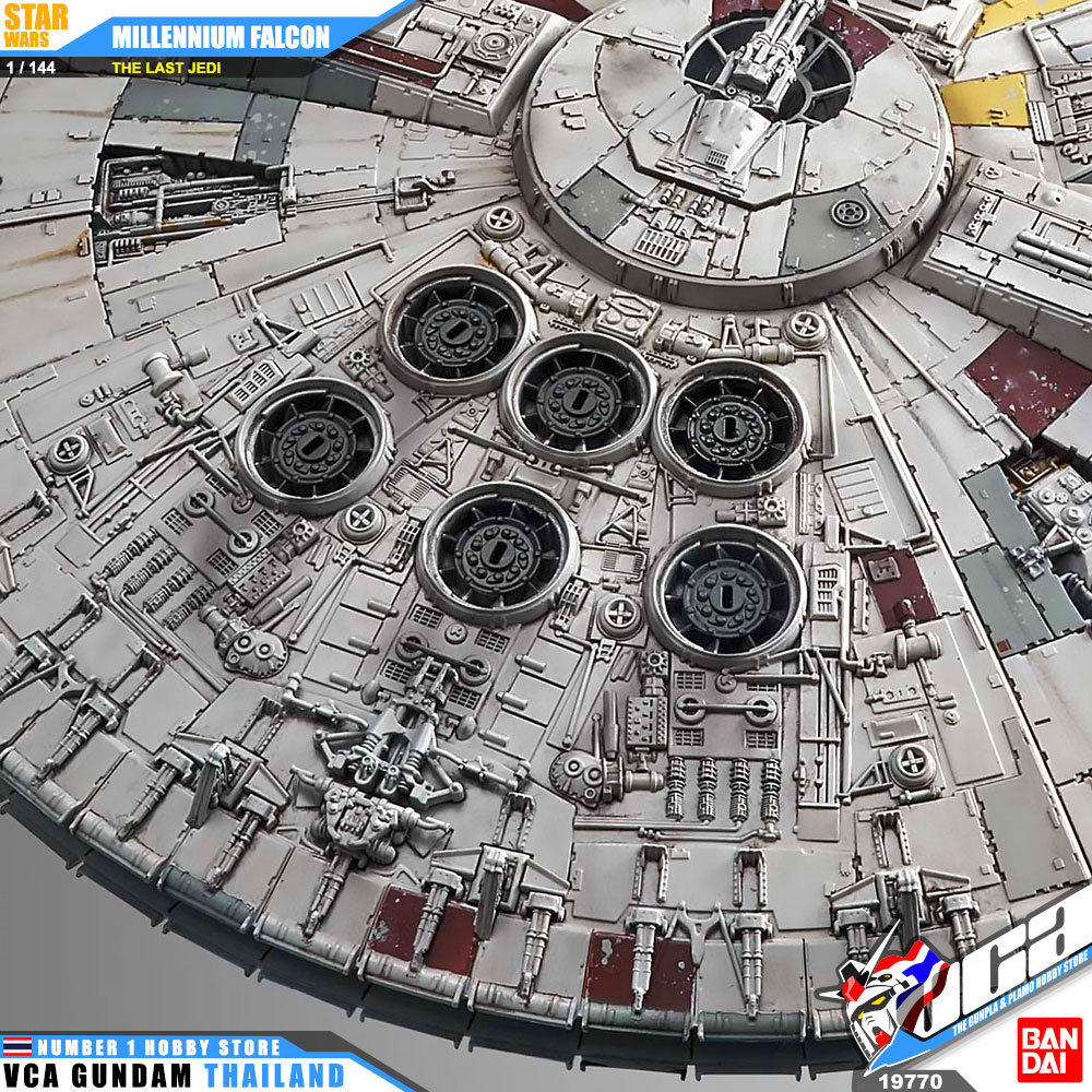 Bandai 1/144 MILLENNIUM FALCON STAR WARS THE LAST JEDI