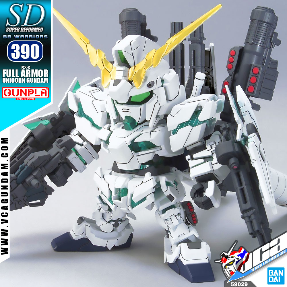 SD BB390 FULL ARMOR UNICORN GUNDAM