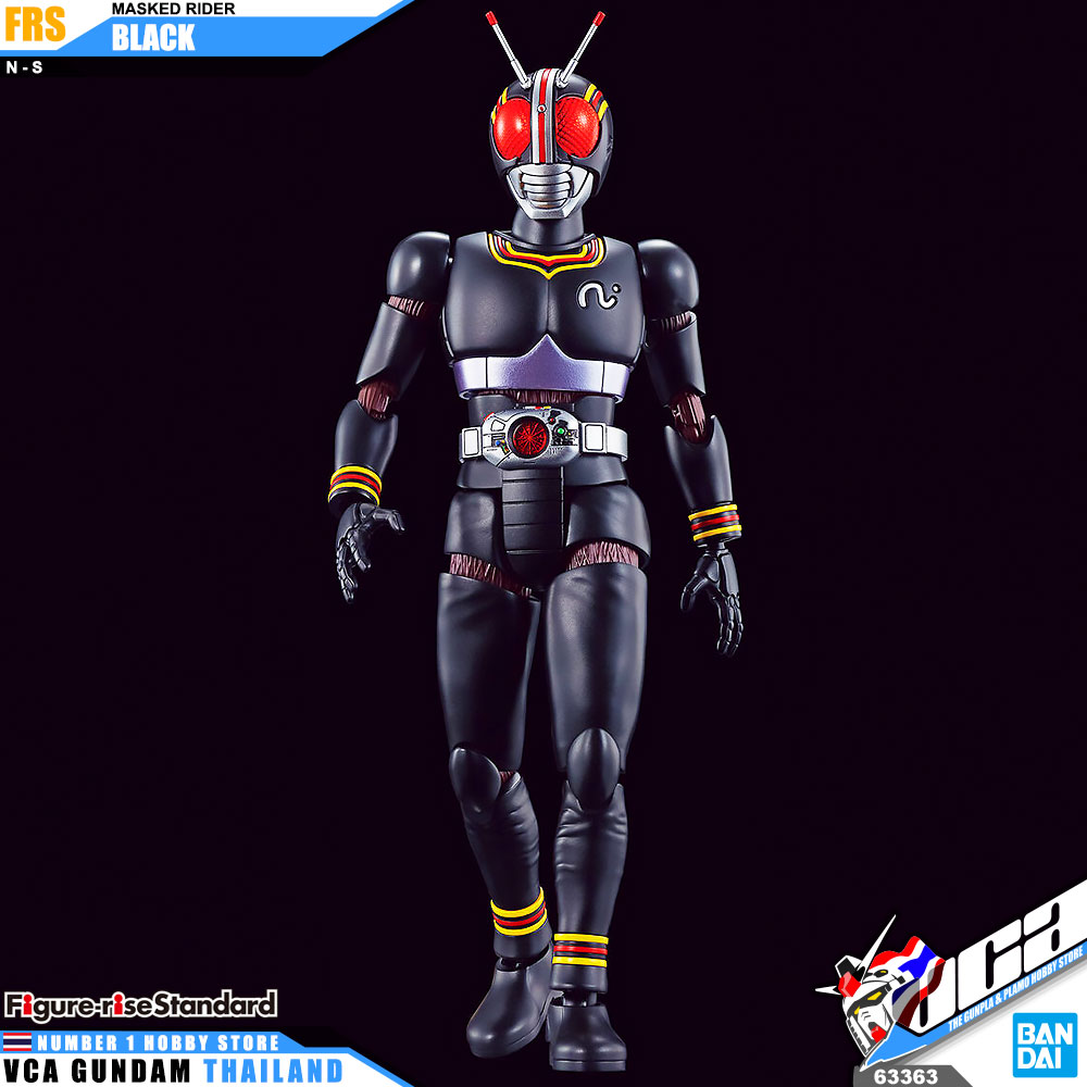 ⭐️ BANDAI FIGURE-RISE STANDARD MASKED RIDER BLACK FIGURE RISE มาสค์ไรเดอร์บิลด์ พลาสติก โมเดล ของเล่น VCA GUNDAM