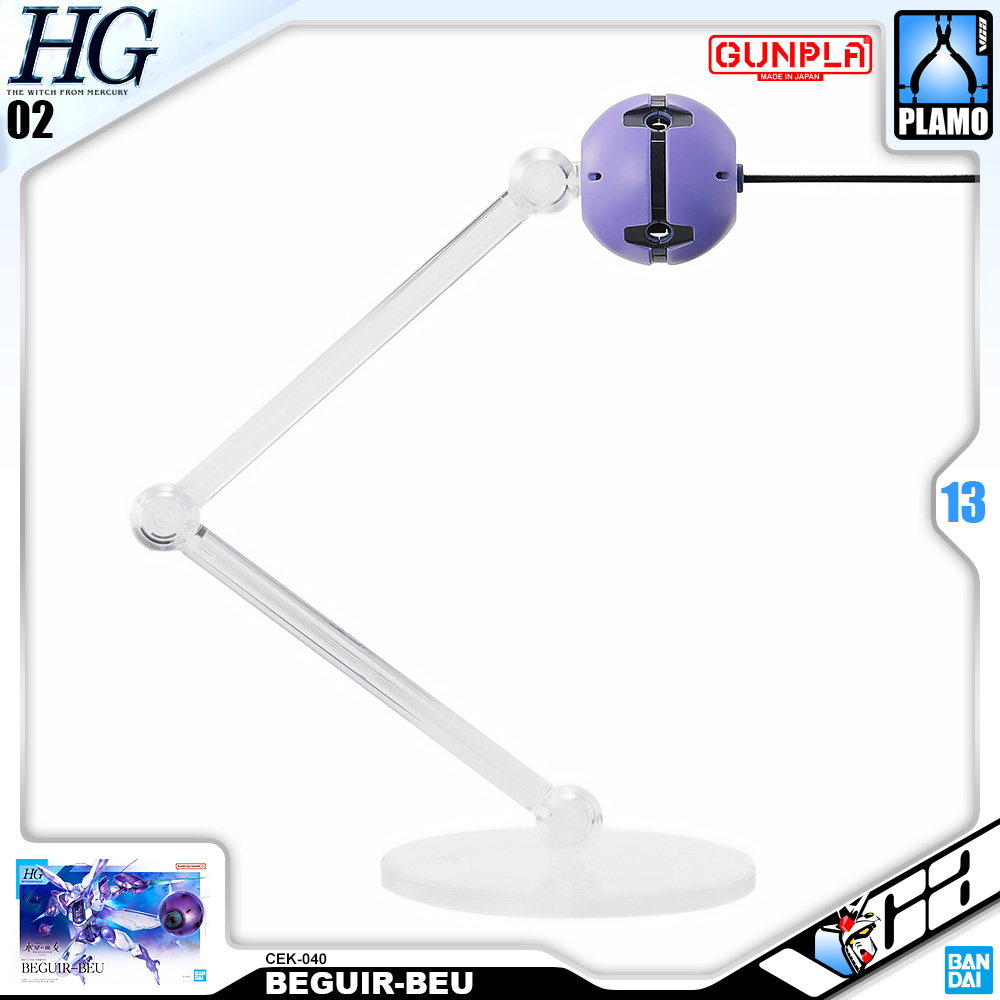 ⭐️ BANDAI GUNPLA HIGH GRADE THE WITCH FROM MERCURY HGTWFM HG 1/144 BEGUIR-BEU BEGUIR BEU ประกอบ หุ่นยนต์ โมเดล กันดั้ม กันพลา ของเล่น VCA GUNDAM