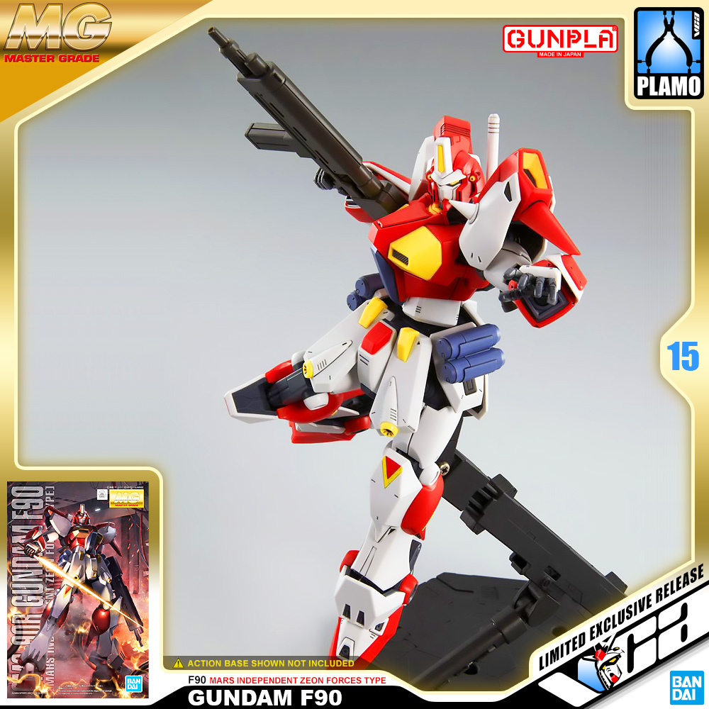 ⭐️ PREMIUM BANDAI PB GUNPLA MASTER GRADE MG 1/100 F90 MARS INDEPENDENT ZEON FORCES TYPE ประกอบ หุ่นยนต์ โมเดล กันดั้ม กันพลา ของเล่น VCA GUNDAM