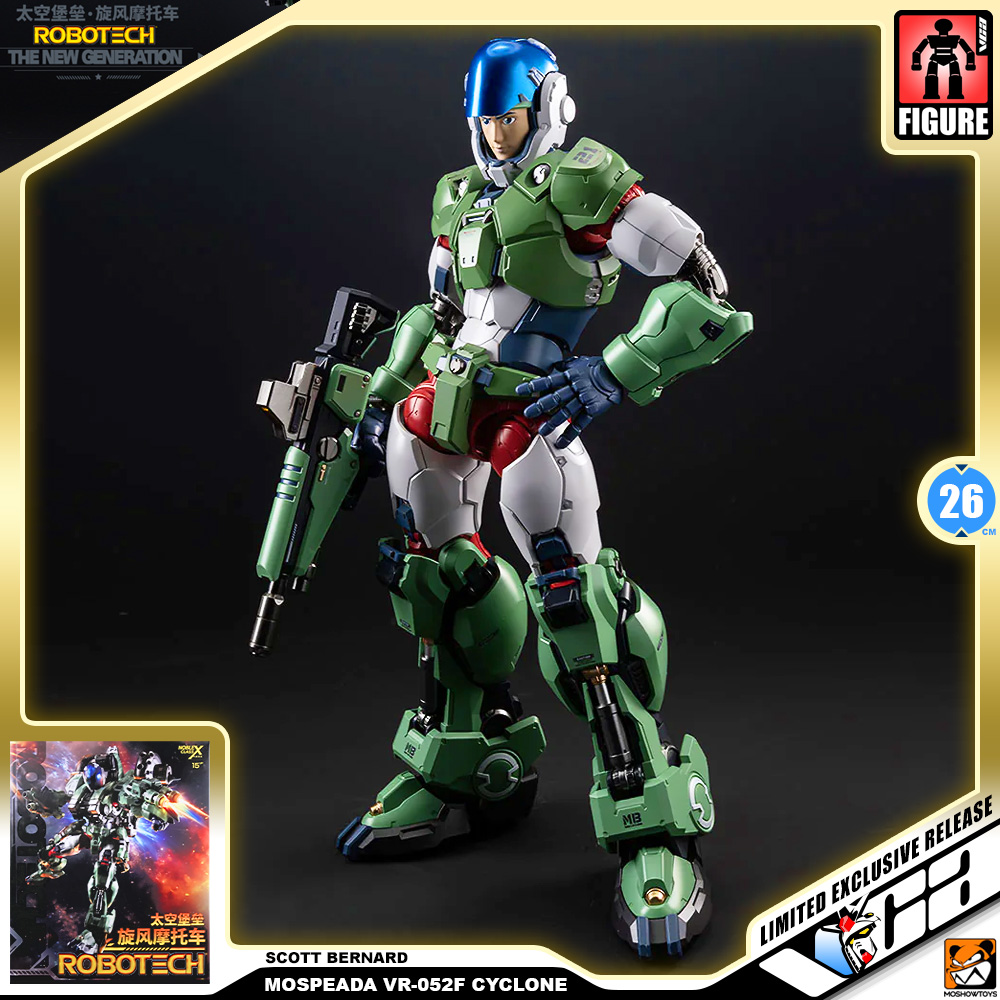 Moshow Robotech Mospeda YR-052F Cyclone By Stick Scott Bernard Metal Build Structure Action Figure VCA Gundam Bangkok Thailand