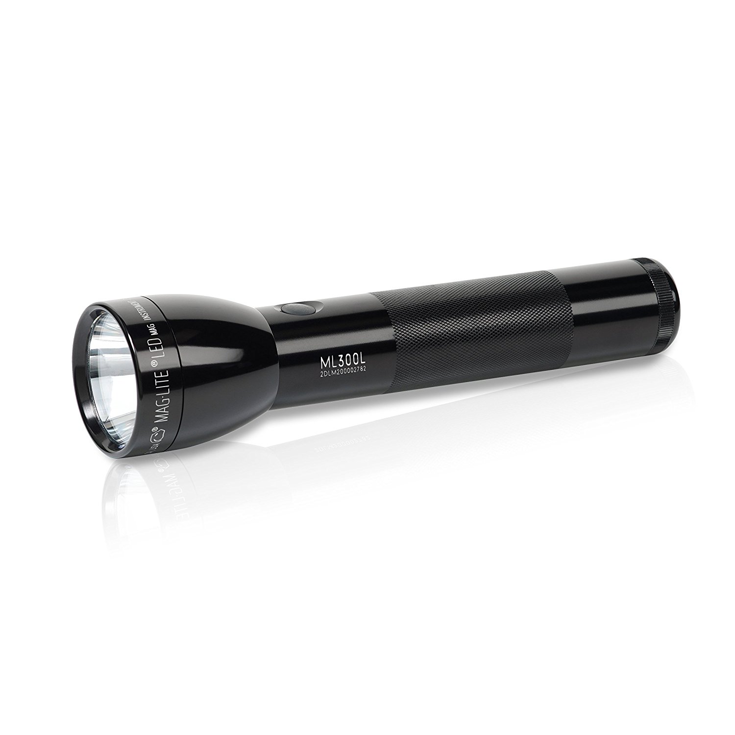 ไฟฉาย Maglite ML300L LED 2-Cell D Flashlight, Black USA