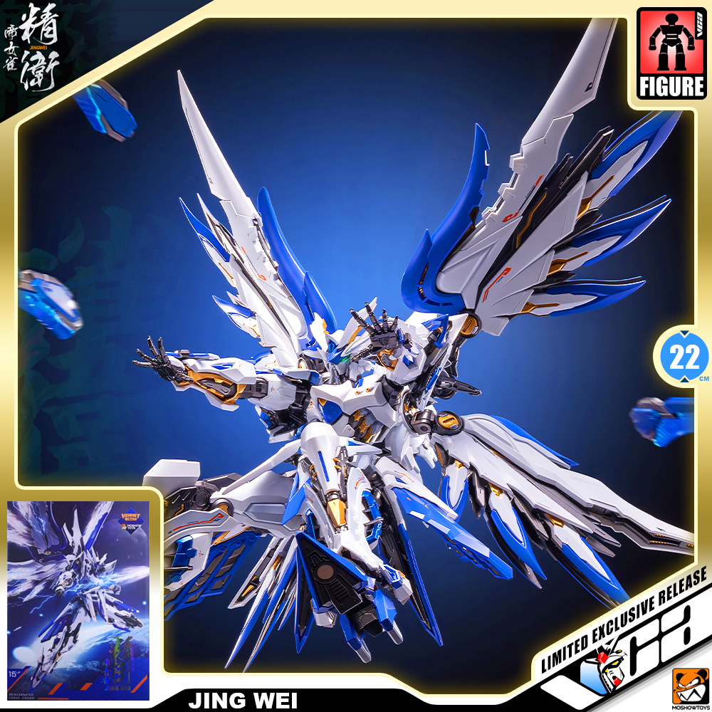Moshow HobbyMecha Jing Wei Metal Build Structure Action Figure toy VCA Gundam Thailand
