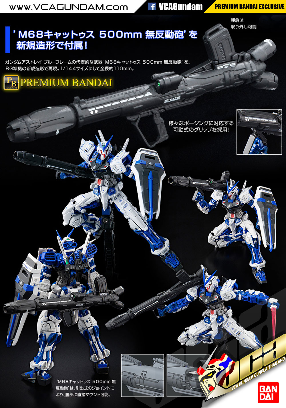 RG GUNDAM ASTRAY BLUE FRAME กันดั้ม แอสเทรย์ บลู เฟรม