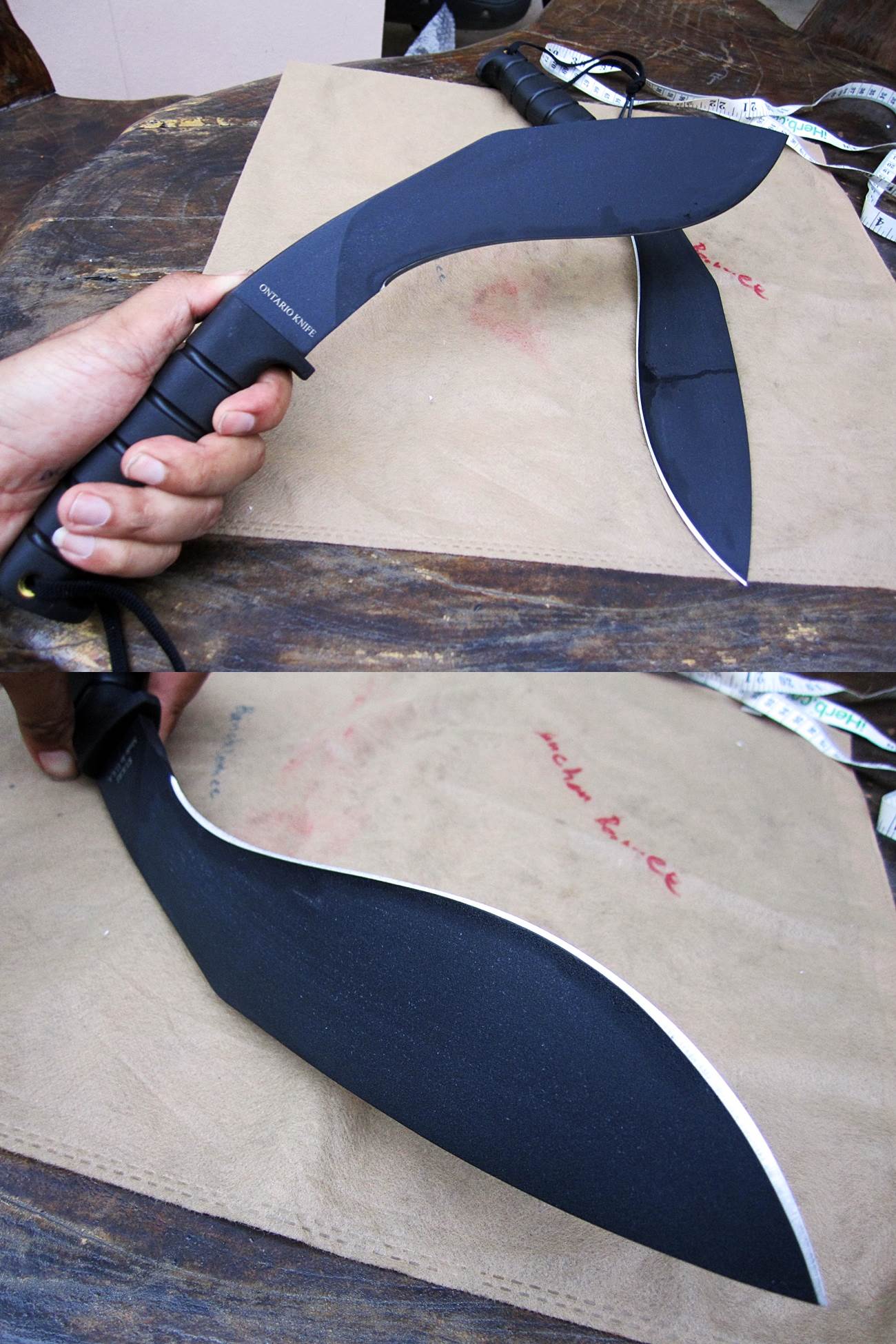 มีดเดินป่าOntario Knife Co Kukri Knife 6420