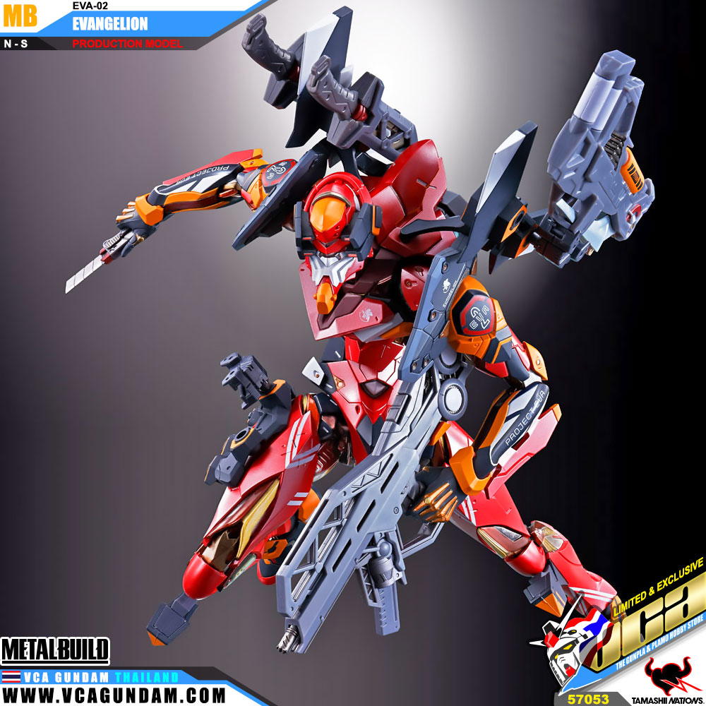 Metal Build EVA-02 EVANGELION PRODUCTION MODEL อีวานเกเลียน