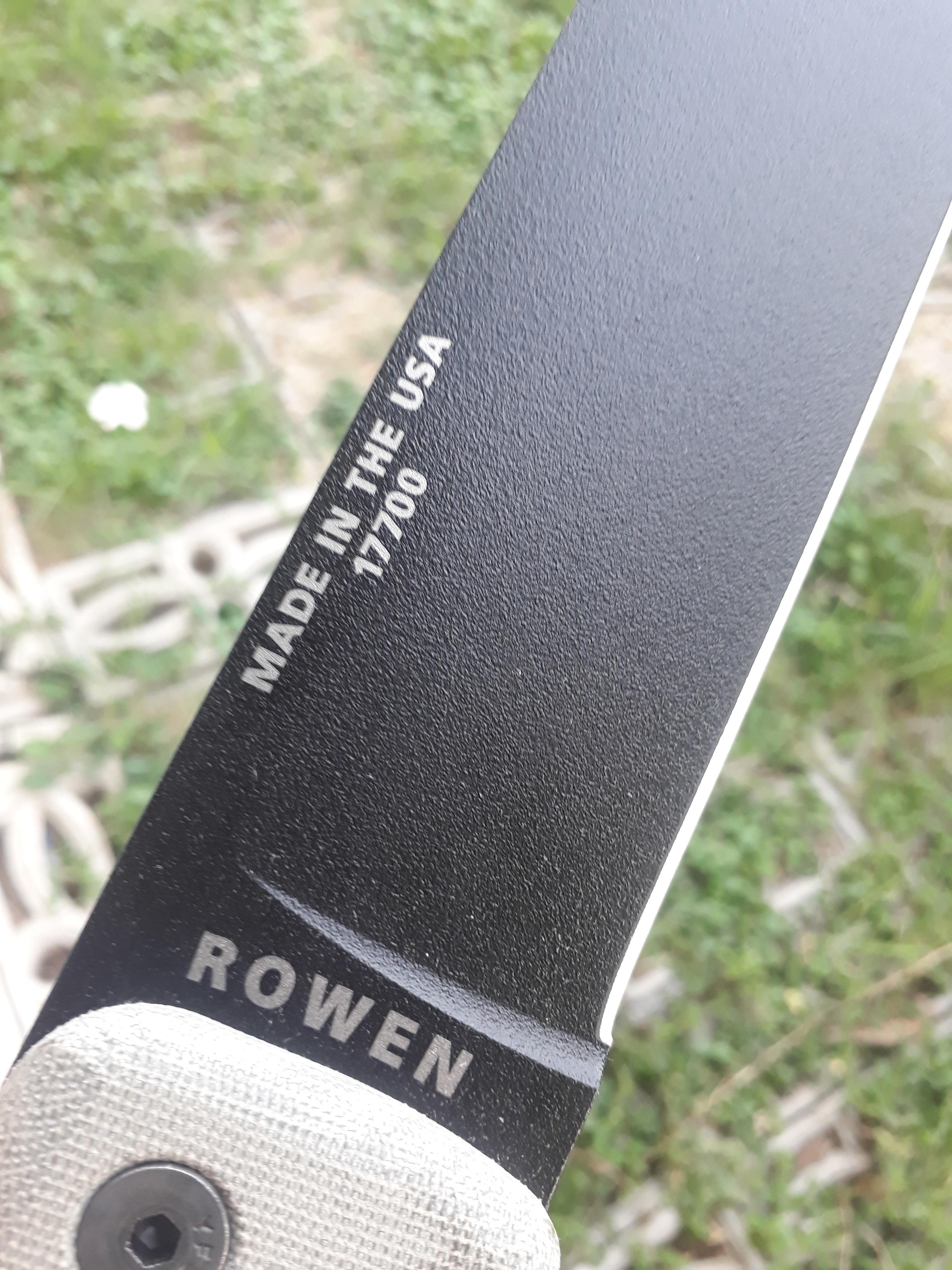 มีดESEE Knives: ESEE-JUNGLAS, Black Plain