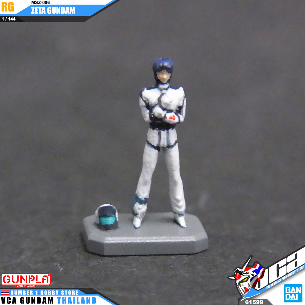 BANDAI GUNPLA REAL GRADE RG 1/144 ZETA GUNDAM โมเดล เซต้า กันดั้ม กันพลา VCA GUNDAM