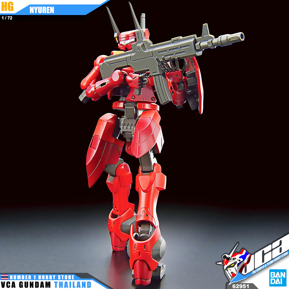 BANDAI KYOUKAI SENKI HIGH GRADE HG 1/72 NYUREN โมเดล นักสู้เขตแดน VCA GUNDAM