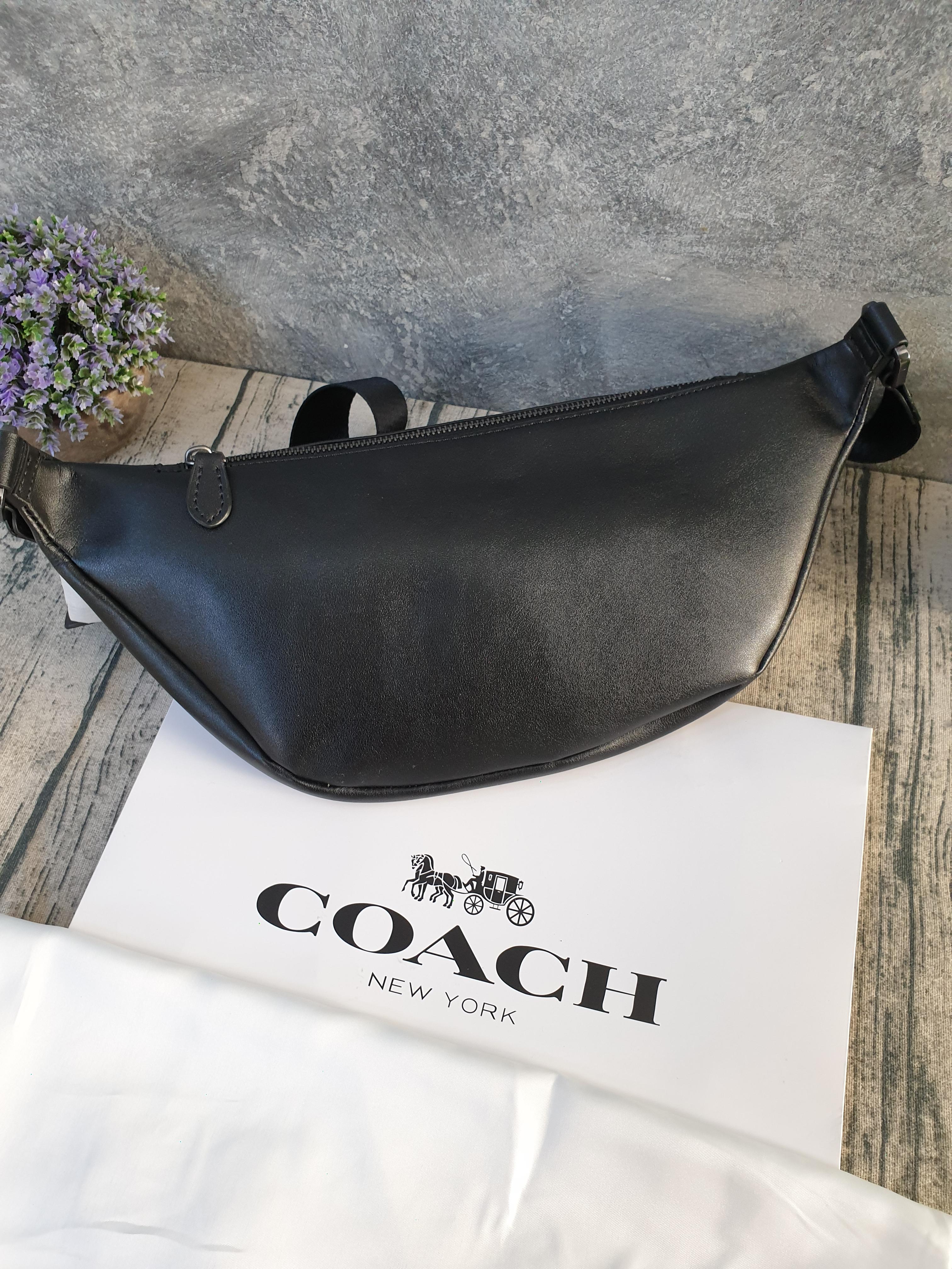 COACH WARREN BELT BAG IN SIGNATURE CANVAS (COACH F78777)