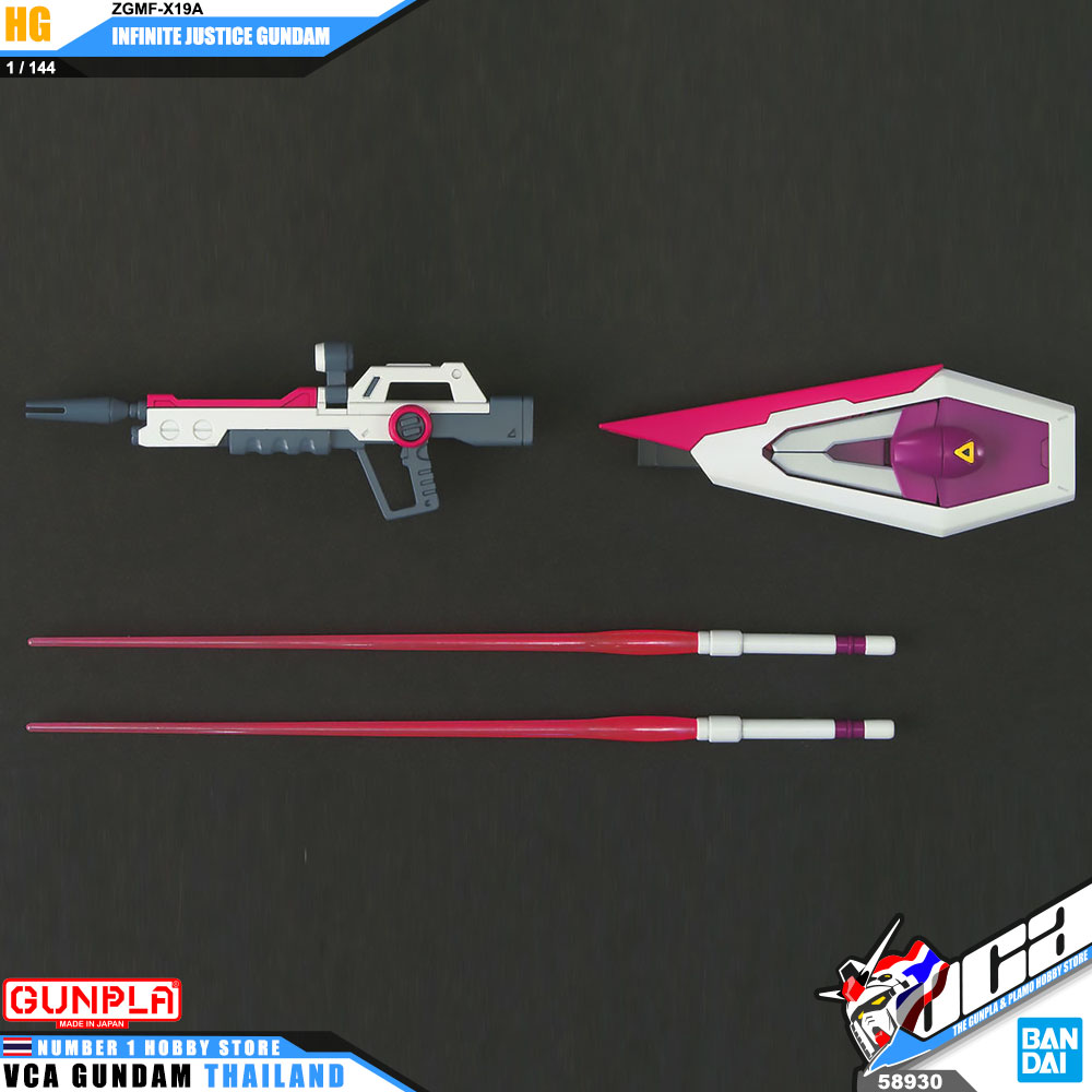 HG ZGMF-X19A INFINITE JUSTICE GUNDAM REVIVE VER อินฟินิต จัสติช กันดั้ม