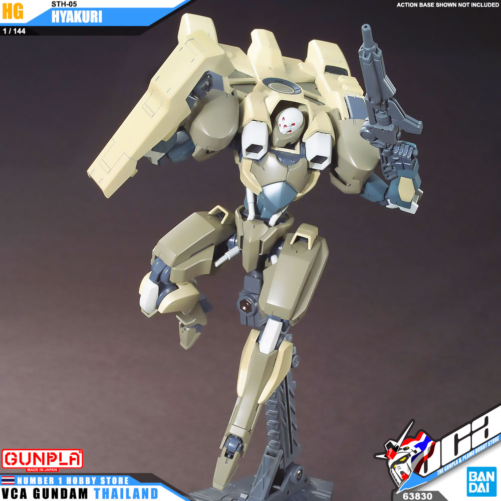 ⭐️ BANDAI GUNPLA HIGH GRADE IRON BLOODED ORPHANS HGIBO HG 1/144 HYAKURI ประกอบ หุ่นยนต์ โมเดล กันดั้ม กันพลา ของเล่น VCA GUNDAM