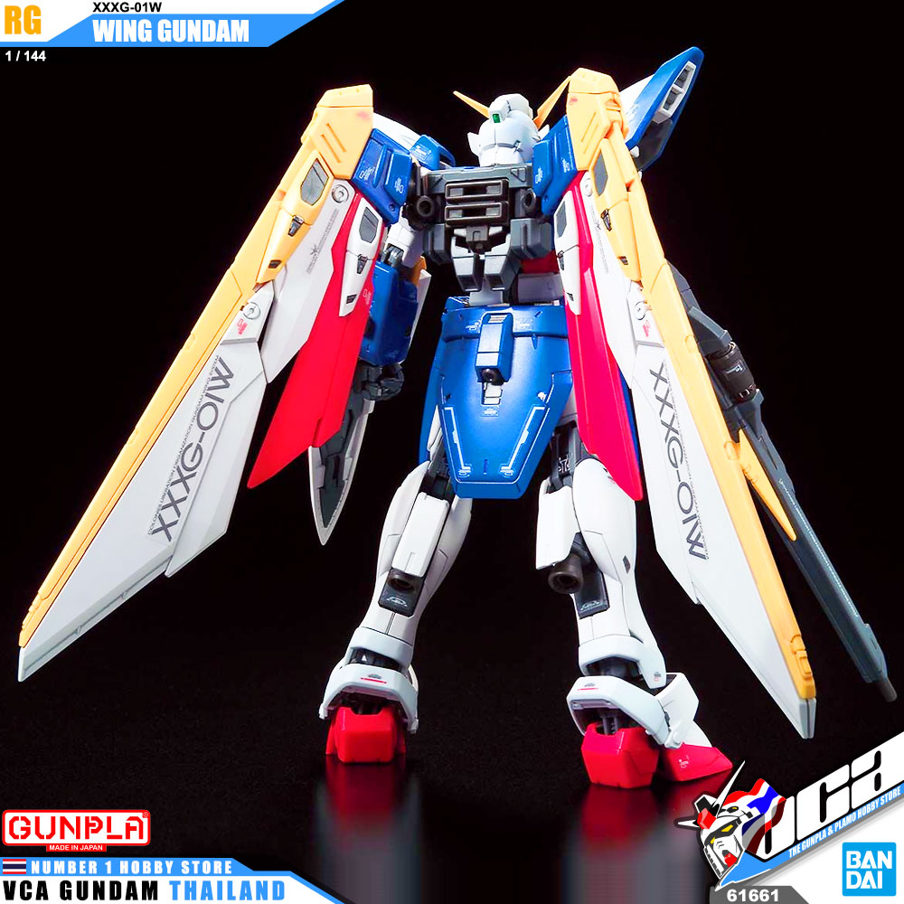 BANDAI GUNPLA REAL GRADE RG 1/144 XXXG-01W WING GUNDAM โมเดล กันดั้ม กันพลา VCA GUNDAM