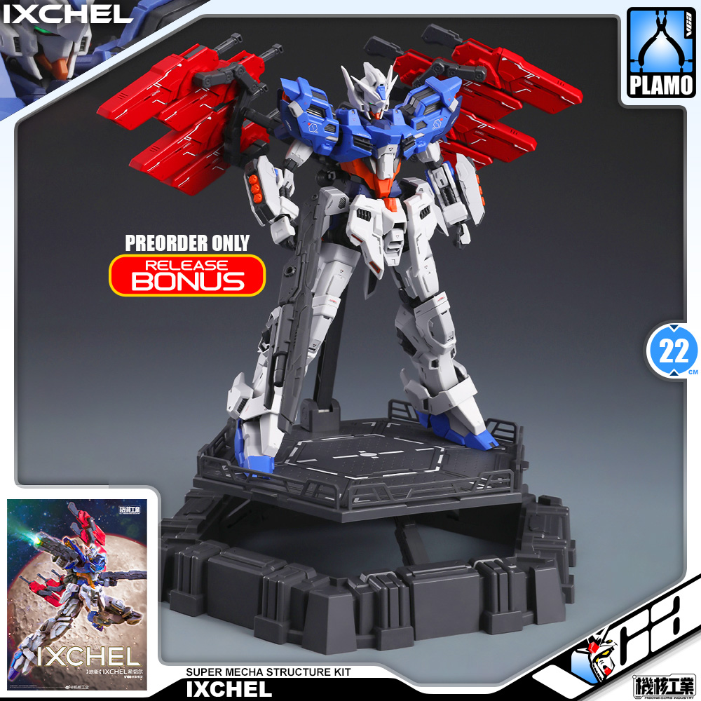 Mecha Core Industry 机核工业 Ixchel 希切尔 Master Grade MG Exia Moon Plastic Model Action Figure Toy Kit VCA Gundam Bangkok Thailand