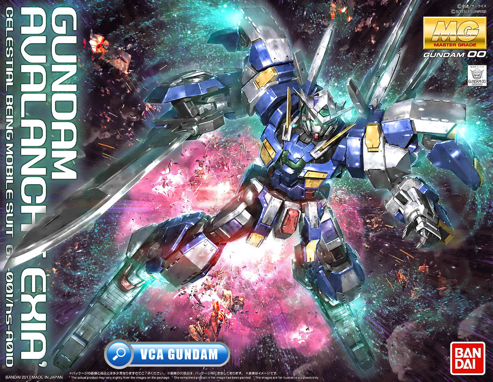 Bandai Gunpla Master Grade MG GUNDAM AVALANCHE EXIA กันดั้ม อวาแลนช ์เอกเซีย